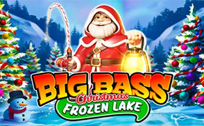 疯狂大鲈鱼圣诞冰封湖泊