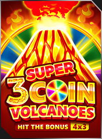 ซูเปอร์คอยน์โวลคาโน3ลูก: ยิงโบนัส 3 Super Coin Volcanoes