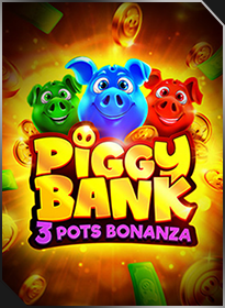 Heo Đất: Bùng Nổ 3 Hũ Vàng Piggy Bank: 3 Pots Bonanza
