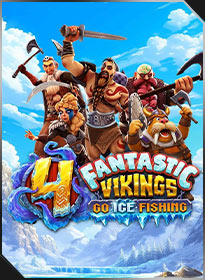 4 ไวกิ้งล่าปลาน้ำแข็ง 4 Fantastic Vikings Go Ice Fishing